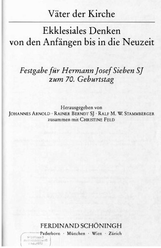 ﻿پدران کلیسا