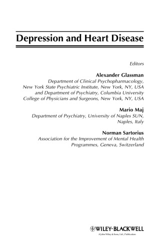 افسردگی و بیماری های قلبی