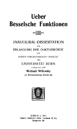 درباره توابع بسل