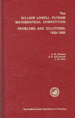 مسابقه ریاضی ویلیام لاول پاتنم: مشکلات و راه حل 1938-1964