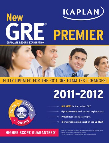 ﻿Kaplan New GRE Premier 2011-2012