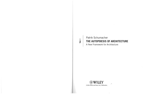 Autopoiesis معماری: یک چارچوب جدید برای معماری