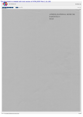 اتاق زیر شیروانی مشکی Skyphoi. Corpus vasorum antiquorum آتن 4