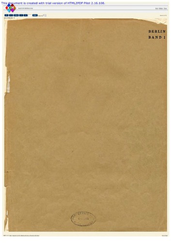 Corpus vasorum antiquorum Berlin I