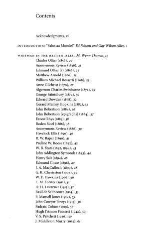 والت ویتمن و جهان (سری آیوتا ویتمن)