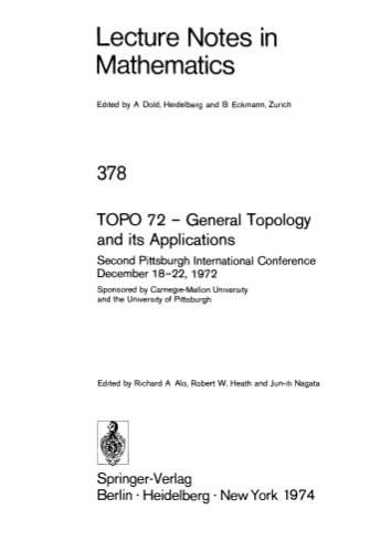 ﻿TOPO-72. توپولوژی عمومی و کاربردهای آن