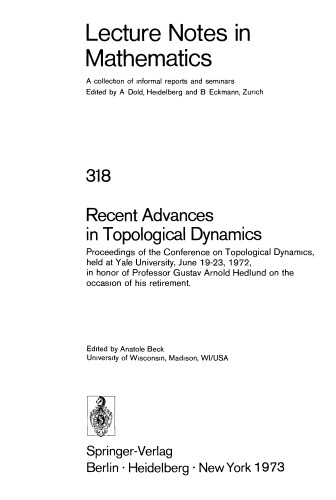 ﻿پیشرفت های اخیر در دینامیک توپولوژیکی