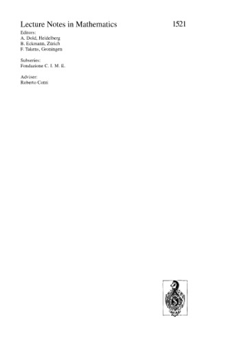 مدل سازی ریاضی فرایندهای صنعتی: سخنرانی هایی که در جلسه سوم Centro Internazionale Matematico Estivo ارائه شده است