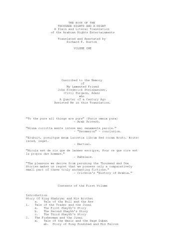 ﻿1001 شب عربی - جلد 1