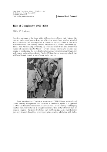﻿Annales Henri Poincaré - جلد 4 - مکمل