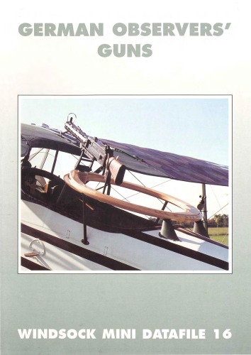 ﻿اسلحه ناظران آلمانی (Windsock Mini Datafile 16)