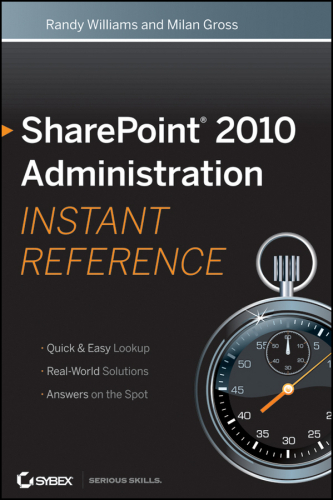 مرجع فوری مدیریت SharePoint 2010