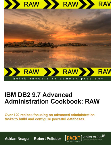 ﻿کتاب آشپزی مدیریت پیشرفته IBM DB2 9.7 (RAW)