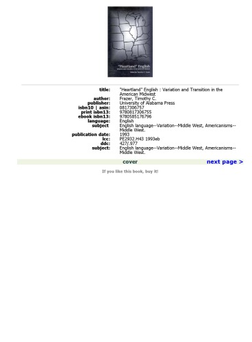 Heartland English: تنوع و گذار در غرب میانه آمریکا