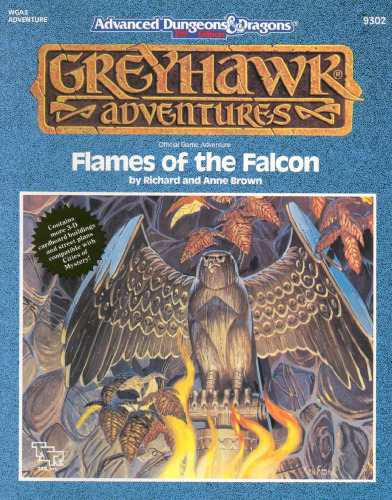 ﻿Flames of the Falcon (ماژول AD&D Greyhawk WGA3)