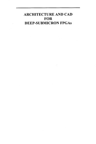 ﻿معماری و CAD برای FPGA های Deep-Submicron