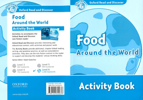 ﻿Oxford Read and Discover: Level 6: Vocabulary 1050-word Vocabulary Food Around the World Activity Book