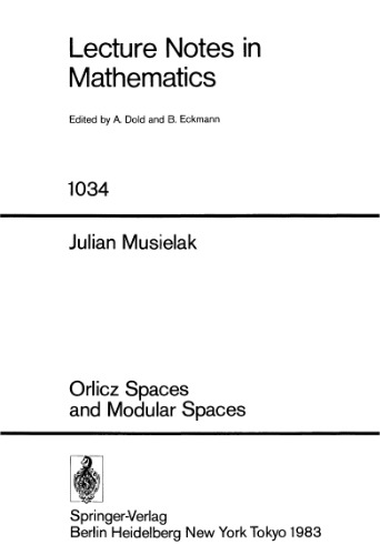 ﻿فضاهای Orlicz و فضاهای مدولار