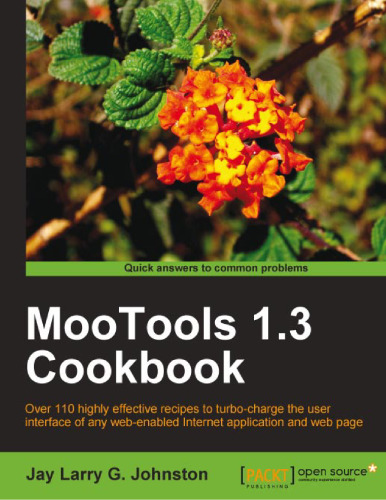 ﻿کتاب آشپزی MooTools 1.3