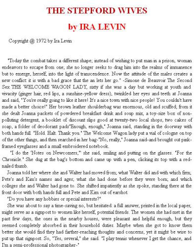 همسران Stepford