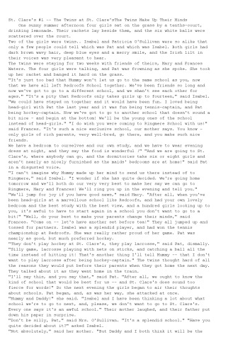 ﻿دوقلوها در سنت کلر