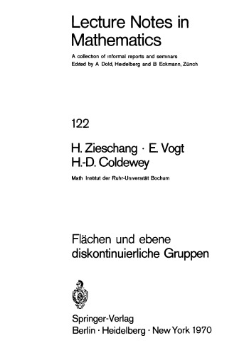 گروههای مسطح و حتی ناپیوسته