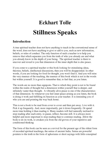 سکوت صحبت می کند