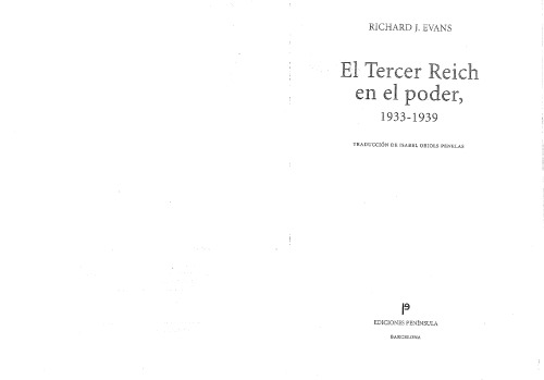 ﻿رایش سوم در قدرت، 1933-1939