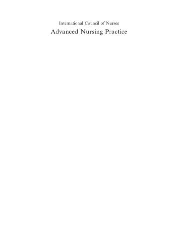 ﻿شورای بین المللی پرستاران: تمرین پیشرفته پرستاری