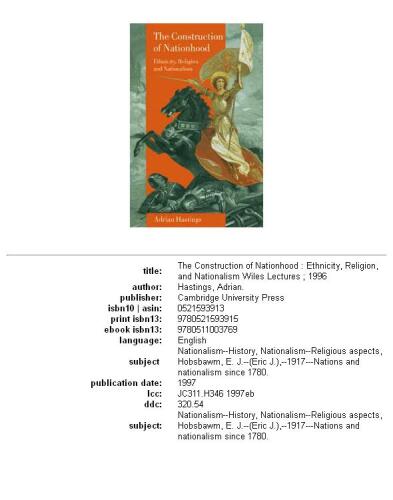 ﻿ساخت ملت: قومیت، مذهب و ناسیونالیسم