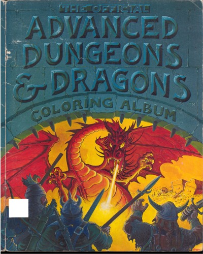 ﻿رسمی Advanced Dungeons and Dragons: آلبوم رنگ آمیزی