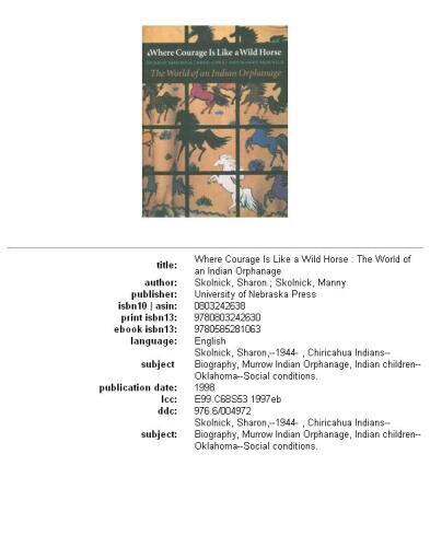 ﻿جایی که شجاعت مانند یک اسب وحشی است: دنیای یک یتیم خانه هندی