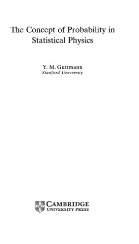 ﻿مفهوم احتمال در فیزیک آماری