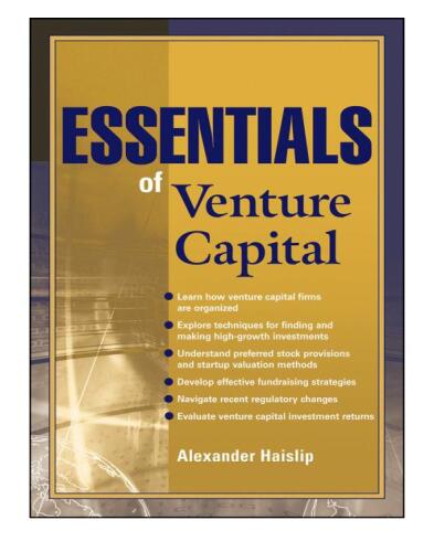 ﻿Essentials of Venture Capital (سری Essentials)