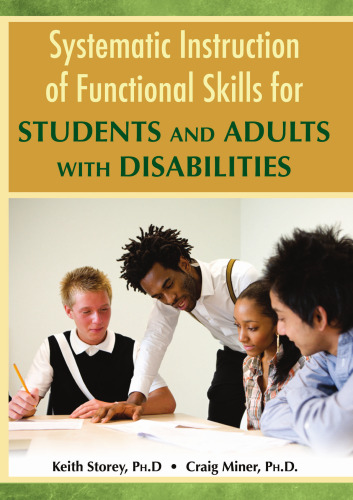 ﻿آموزش سیستماتیک مهارت های عملکردی برای دانش آموزان و بزرگسالان دارای معلولیت