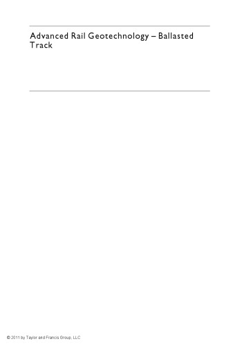 ﻿ژئوتکنولوژی ریلی پیشرفته - مسیر بالاست