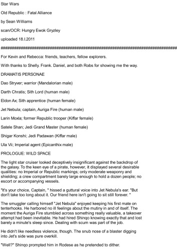 ﻿جنگ ستارگان: جمهوری قدیمی: اتحاد مرگبار