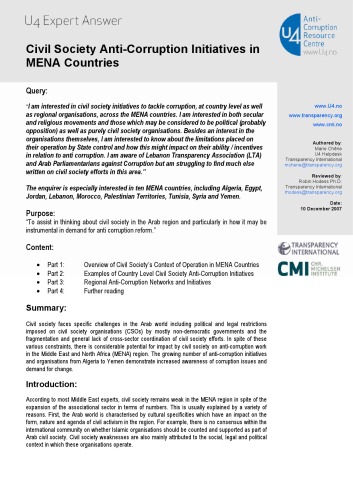 ابتکار عمل ضد فساد جامعه مدنی