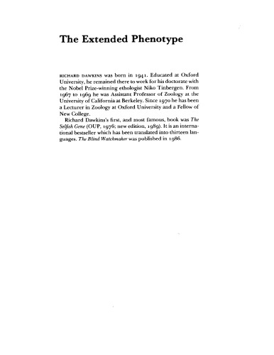 ﻿فنوتیپ توسعه یافته: ژن به عنوان واحد انتخاب