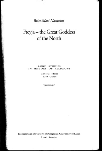 Freyja - الهه بزرگ شمال