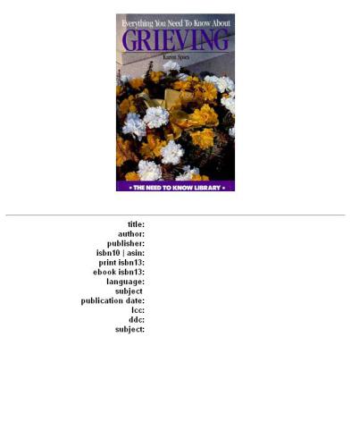 ﻿هر آنچه باید درباره سوگواری بدانید (نسخه اصلاح شده)