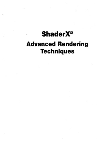 ShaderX5: تکنیک های پیشرفته ارائه