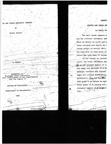 نمودارها و تعداد رنگ آنها