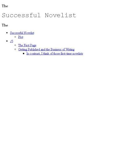 ﻿رمان نویس موفق: یک عمر درس در مورد نوشتن و انتشار