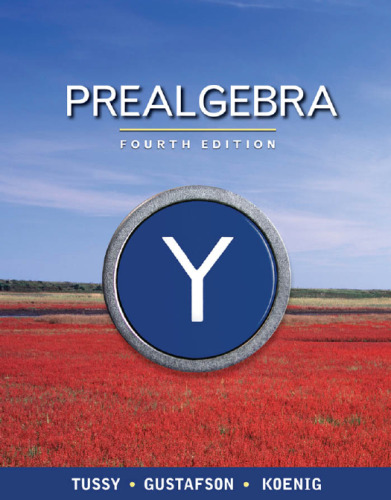 Prealgebra، Edition چهارم (در دسترس است 2011 Titles Enhanced Web Assign)