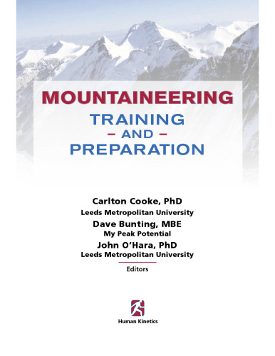 کوهنوردی: آموزش و آمادگی