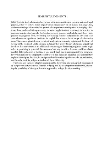 داوری های فمینیستی: از تئوری تا عمل