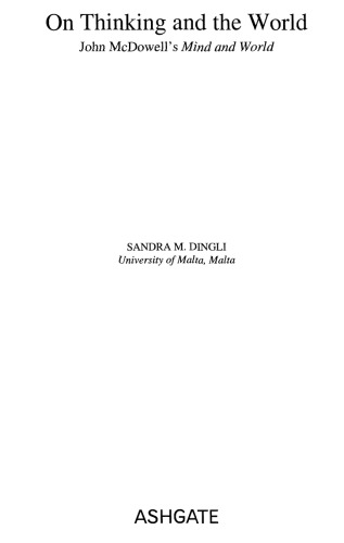 ﻿درباره تفکر و جهان: ذهن و جهان جان مک داول
