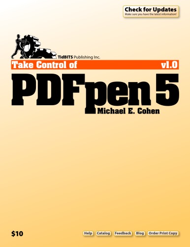 ﻿کنترل PDFpen 5 را در دست بگیرید