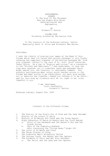 ﻿1001 شب عربی - شب های تکمیلی - جلد 15